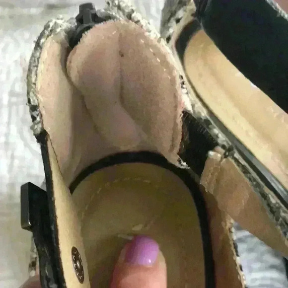 Python Print Wedge sandals - Picture 5 of 7